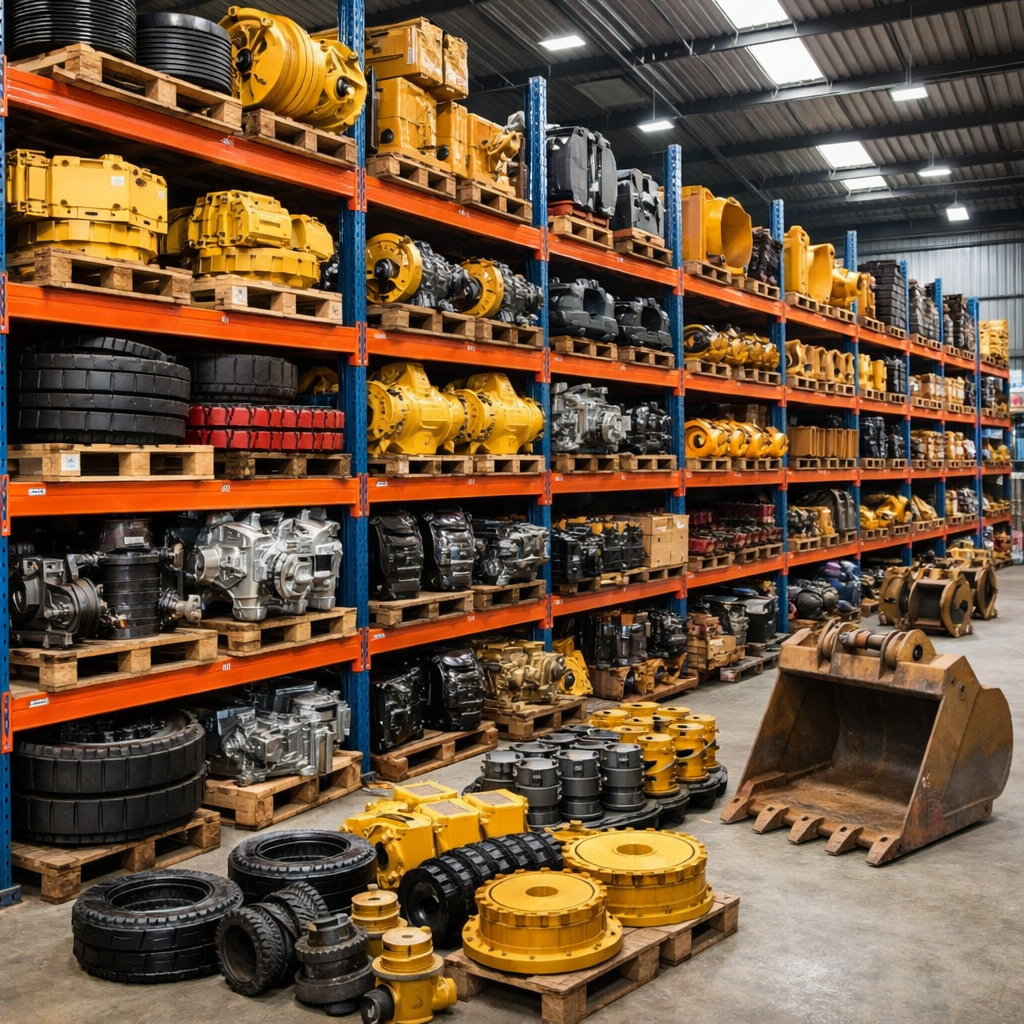 Pièces et maintenance d'engins